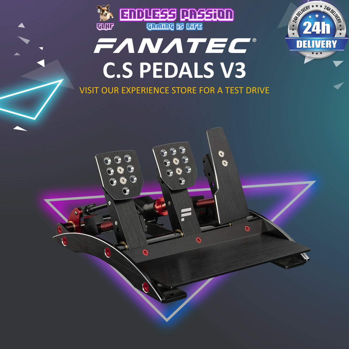 Fanatec ClubSport Pedals V3