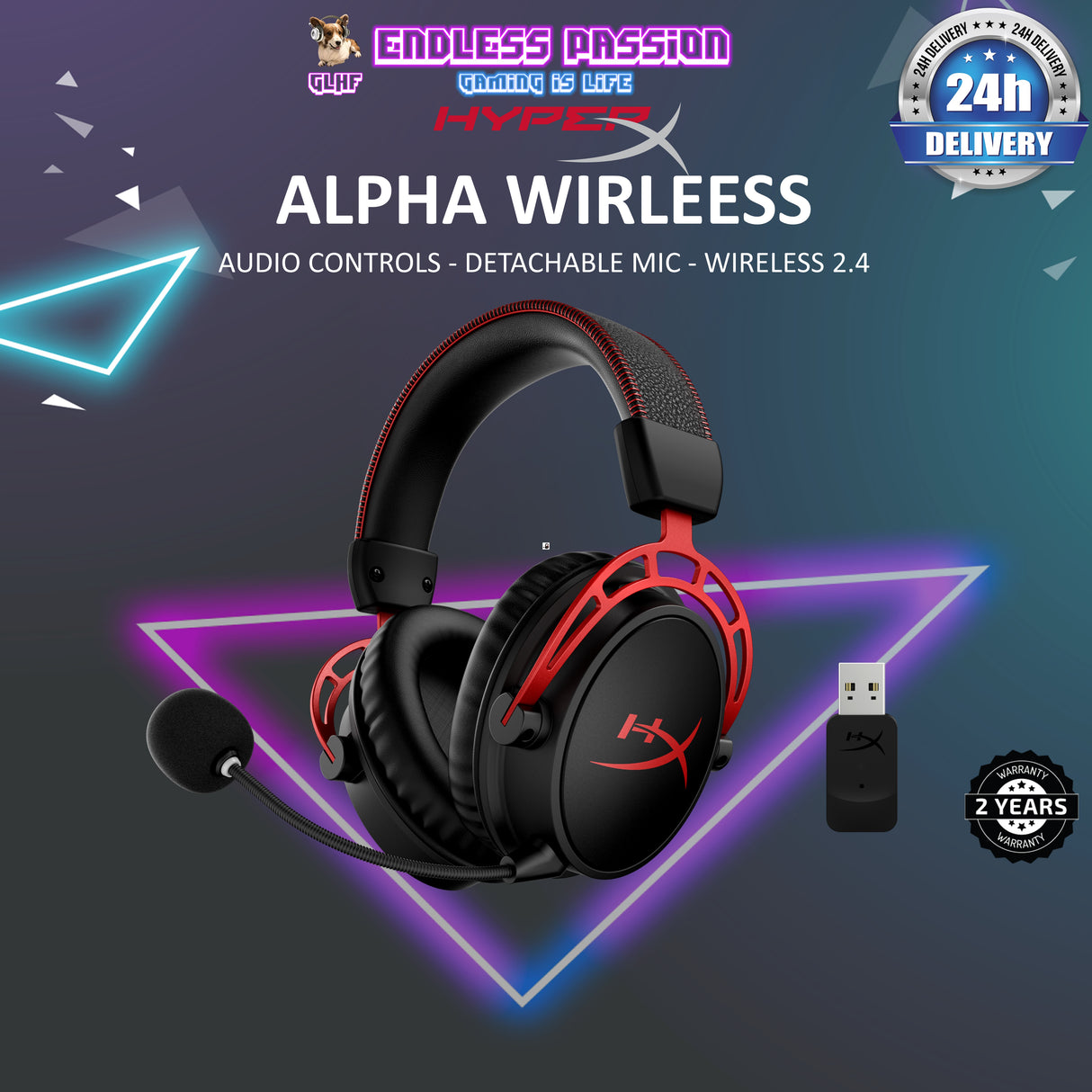 HyperX Cloud Alpha - Wireless Gaming Headset