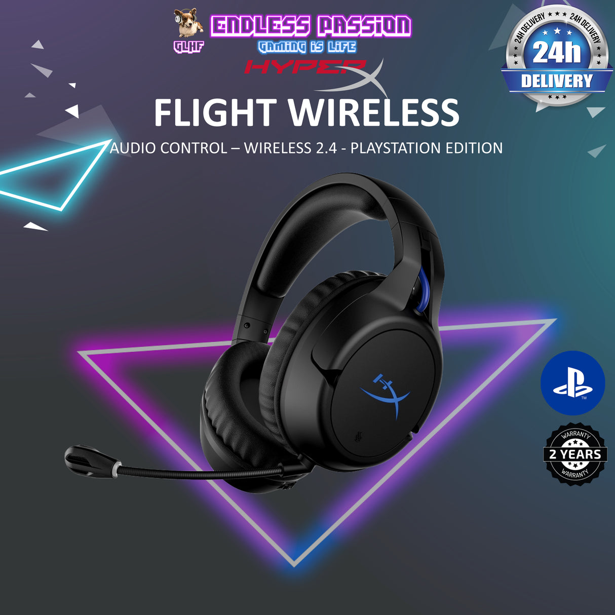 HyperX Cloud Flight – Wireless Gaming Headset