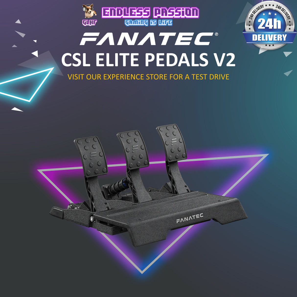 Fanatec CSL Elite Pedals V2