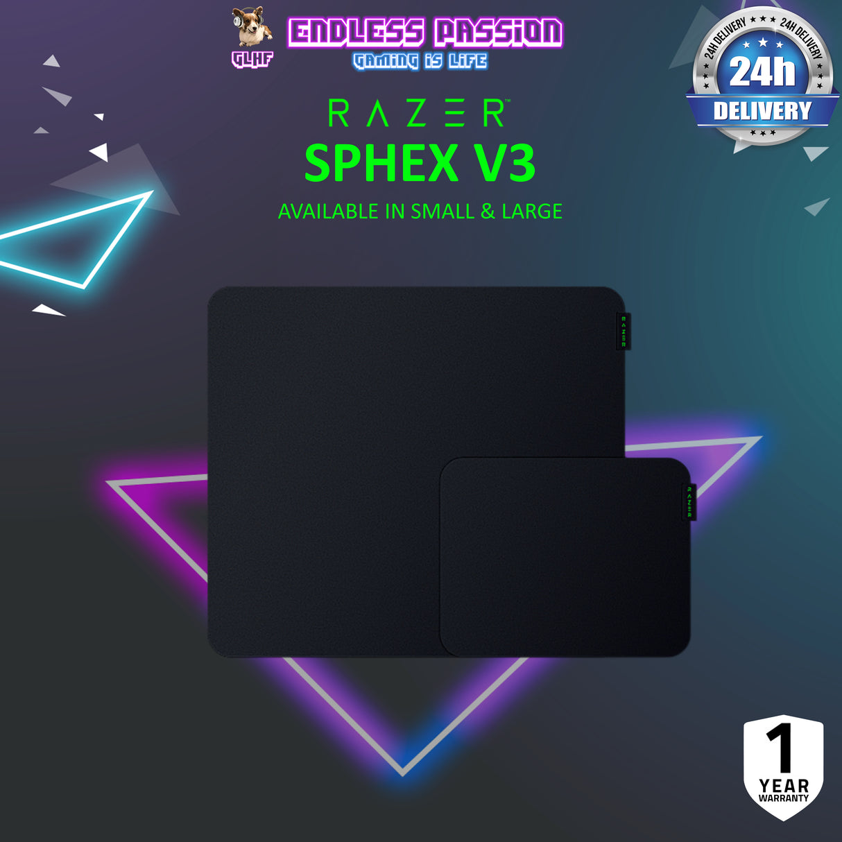 Razer Sphex V3 – Ultra-Thin Gaming Mouse Mat