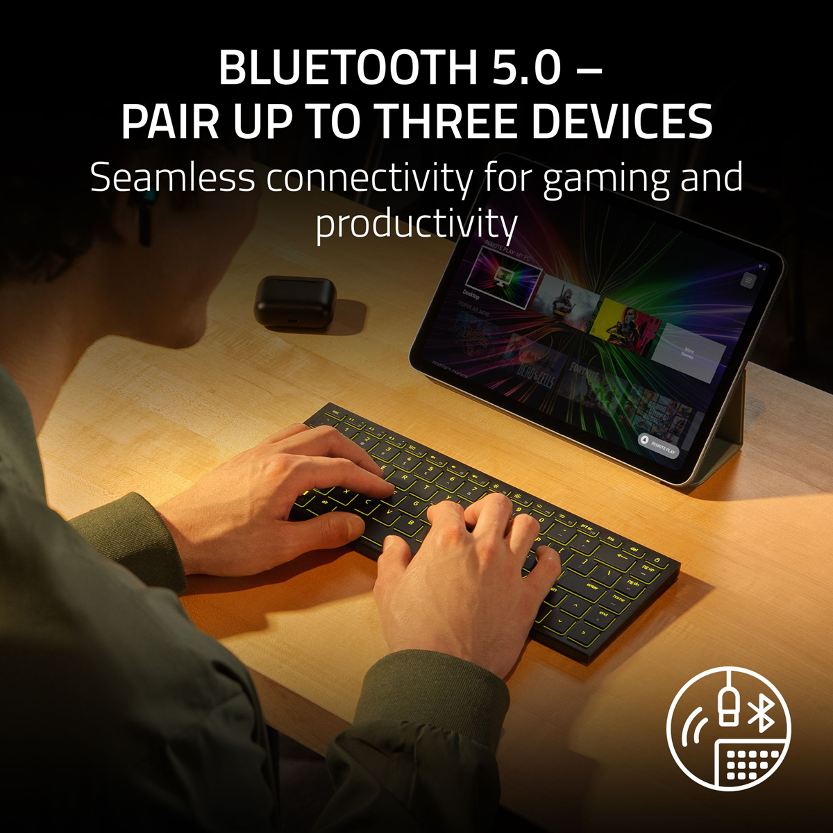 Razer Joro Portable Wireless Keyboard - US Layout