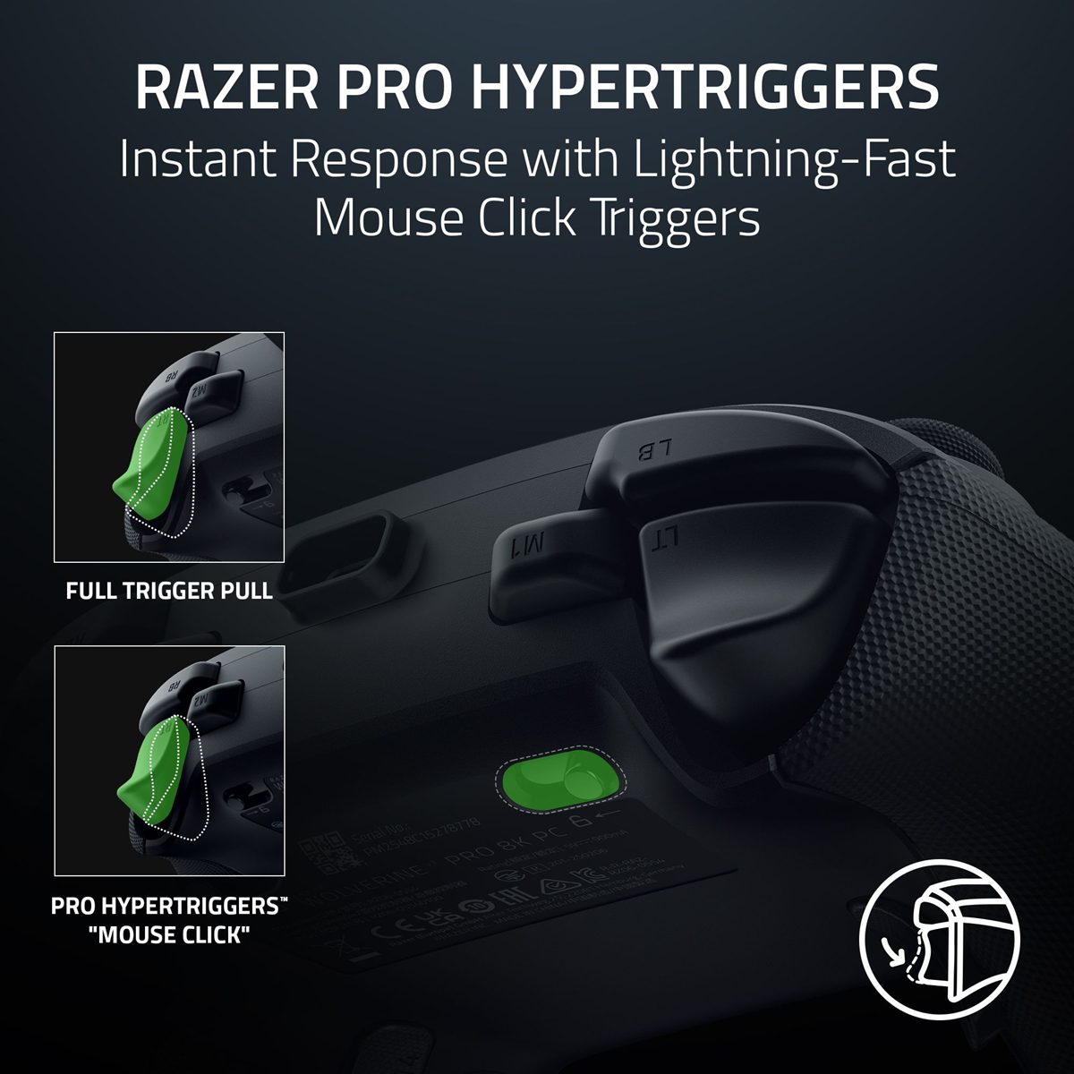 Razer Wolverine V3 Pro 8K PC - Wireless Esports Controller for PC
