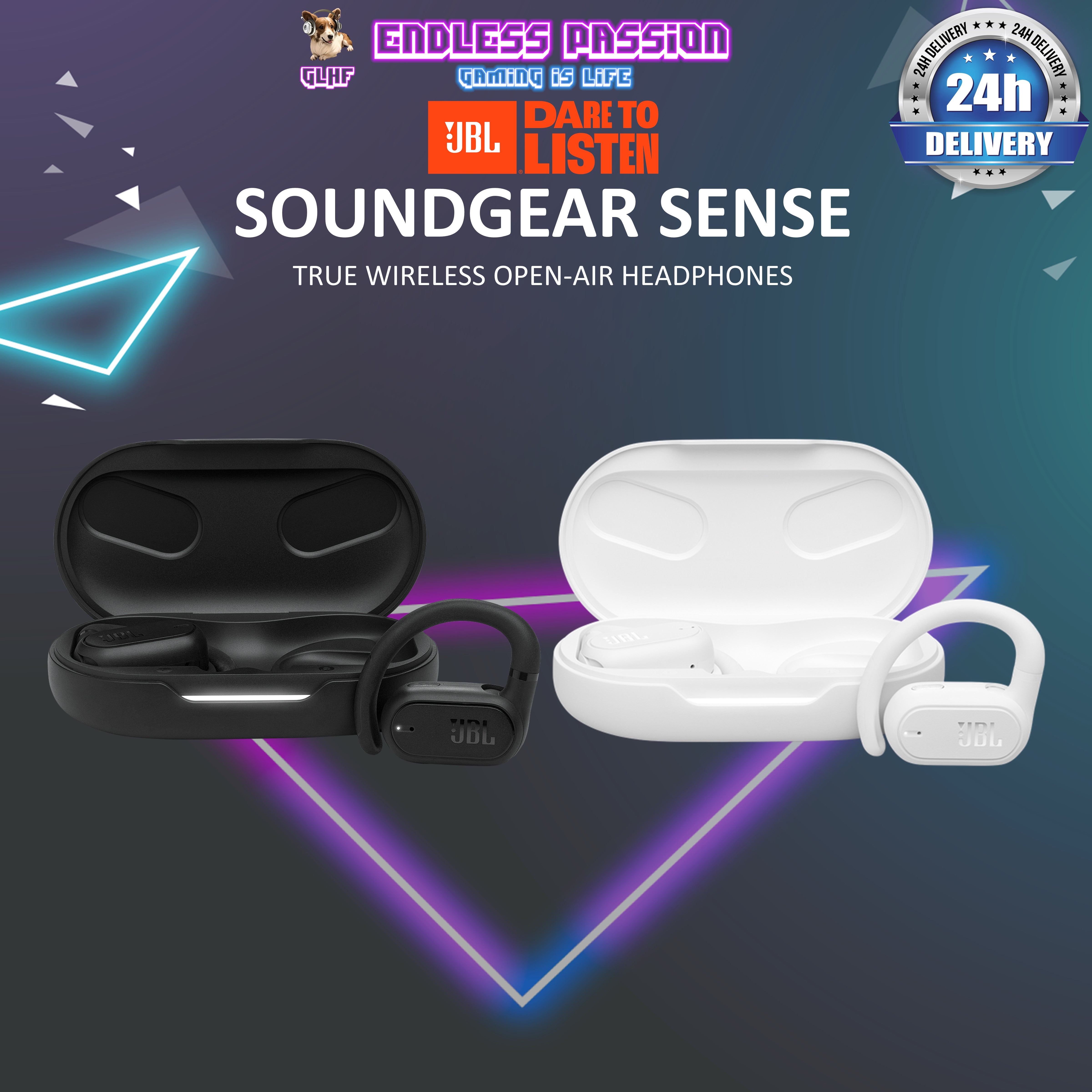 JBL SOUND GEAR　新品未開封‼‼✨ 2024 New Headphones J B L Soundgear Sense Audio Loop Blue