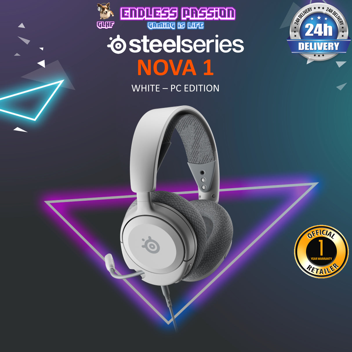 SteelSeries Arctis Nova 1 Wired Gaming Headset