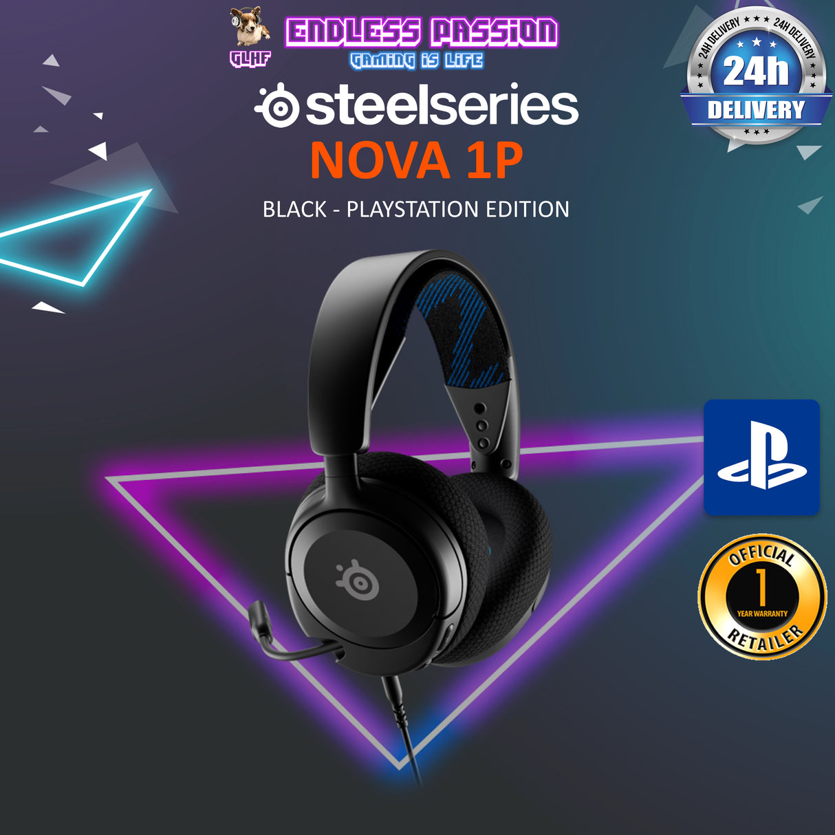 SteelSeries Arctis Nova 1 Wired Gaming Headset