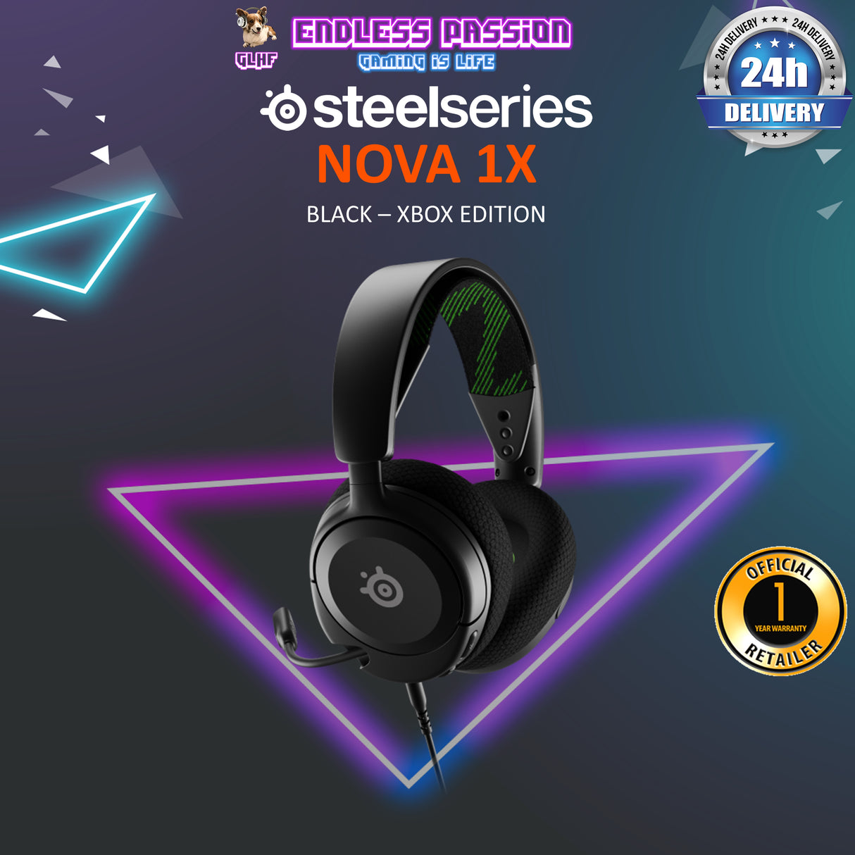 SteelSeries Arctis Nova 1 Wired Gaming Headset