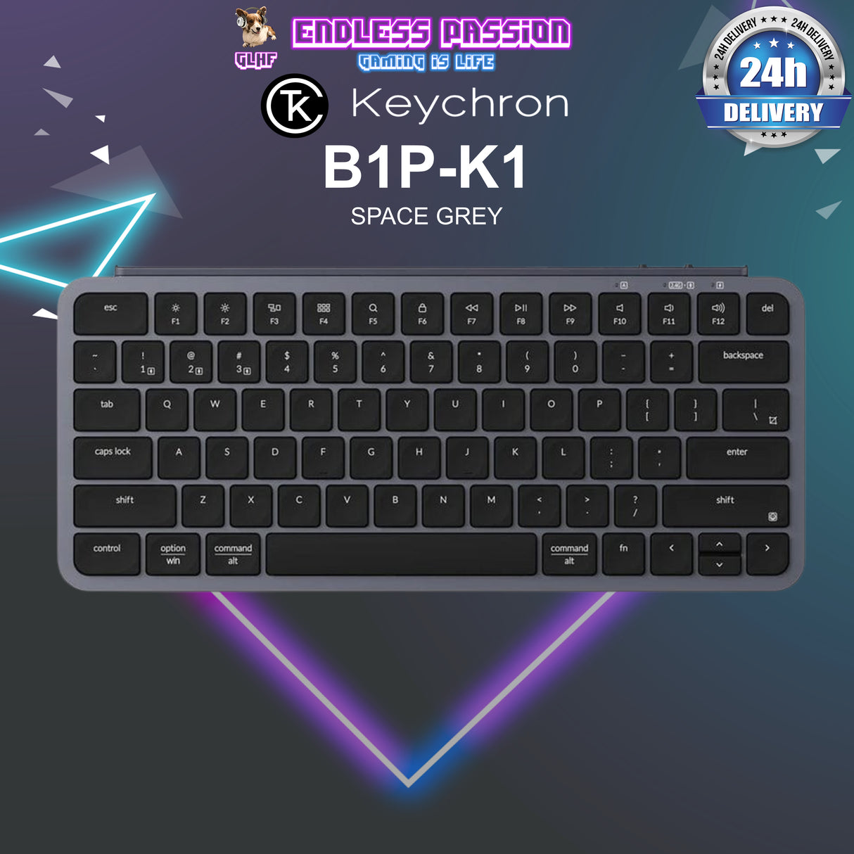 Keychron B1 Pro Ultra-Slim Wireless Keyboard