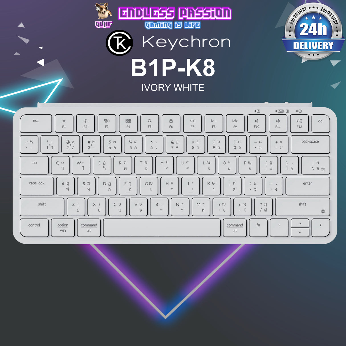 Keychron B1 Pro Ultra-Slim Wireless Keyboard