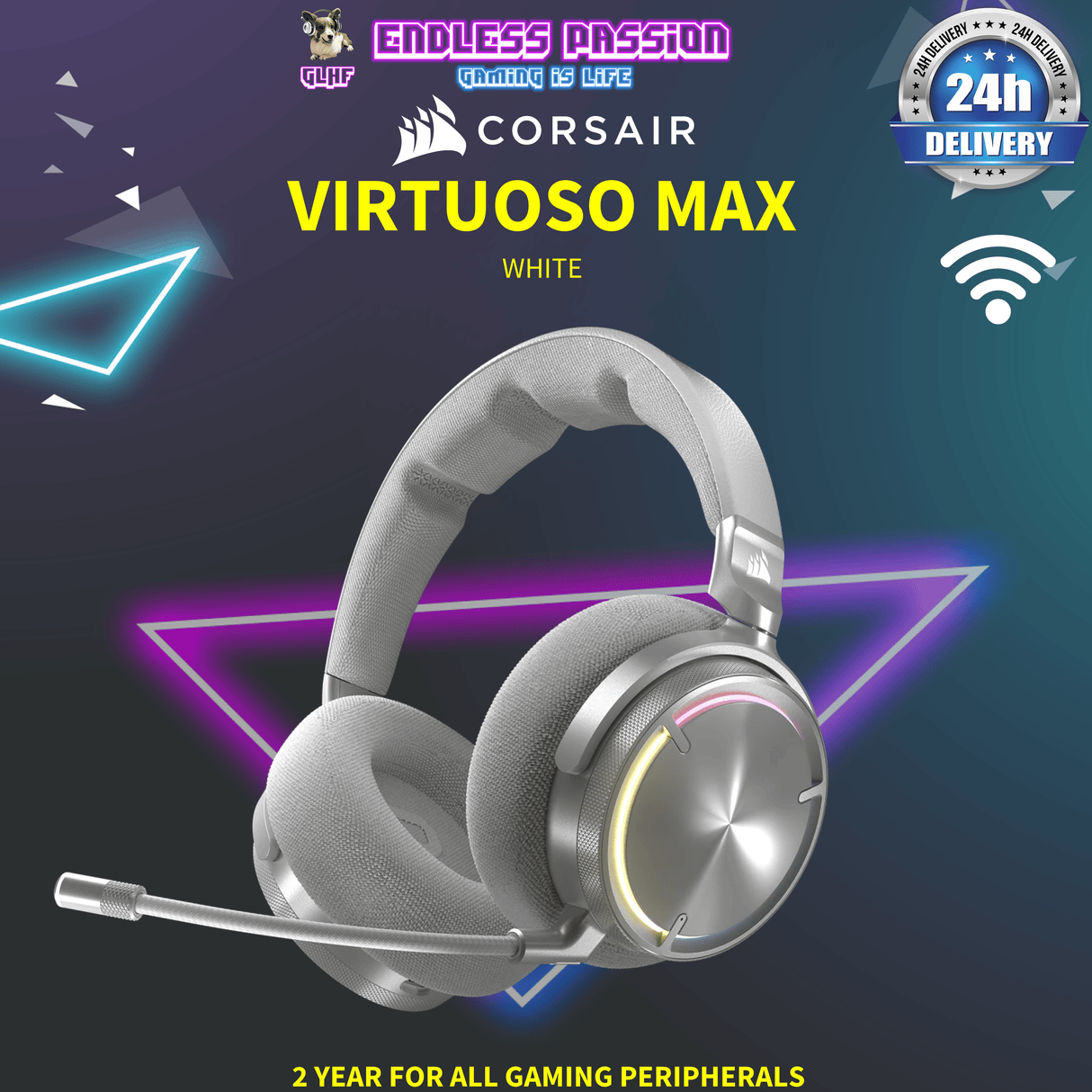 Corsair Virtuoso Max Wireless Gaming Headset