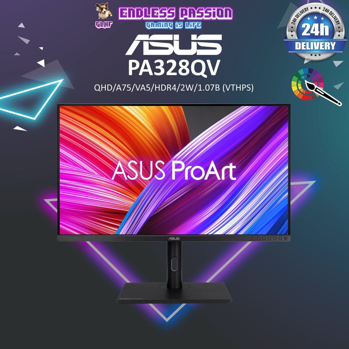 ASUS ProArt Display PA328QV 32 Inch Professional Monitor