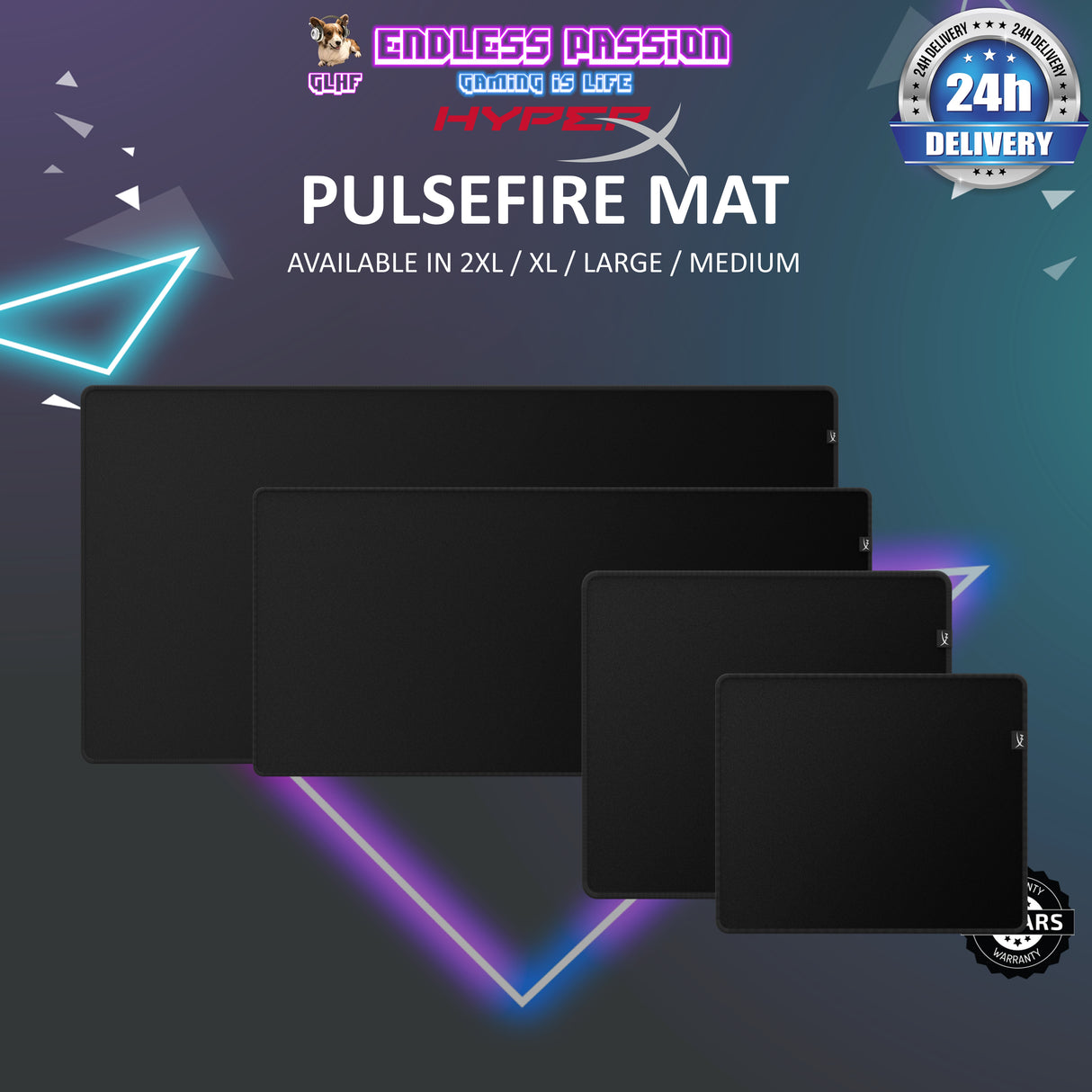 HyperX PulseFire Gaming Mouse Mat