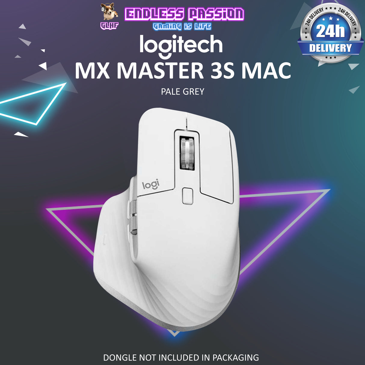 Logitech MX Master 3S for Mac Performance Wireless Mouse