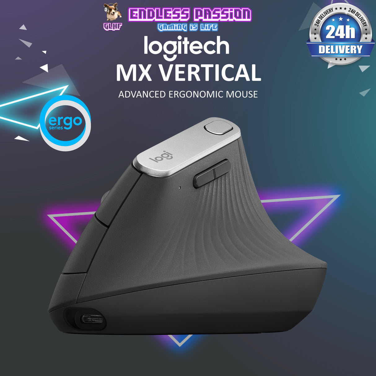 Logitech MX Vertical Wireless Mouse