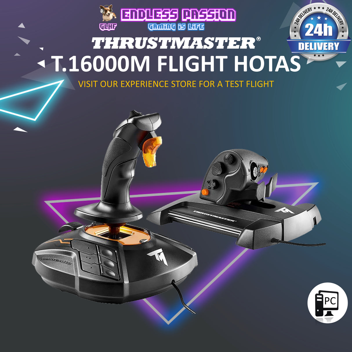 Thrustmaster T.16000M FCS Hotas