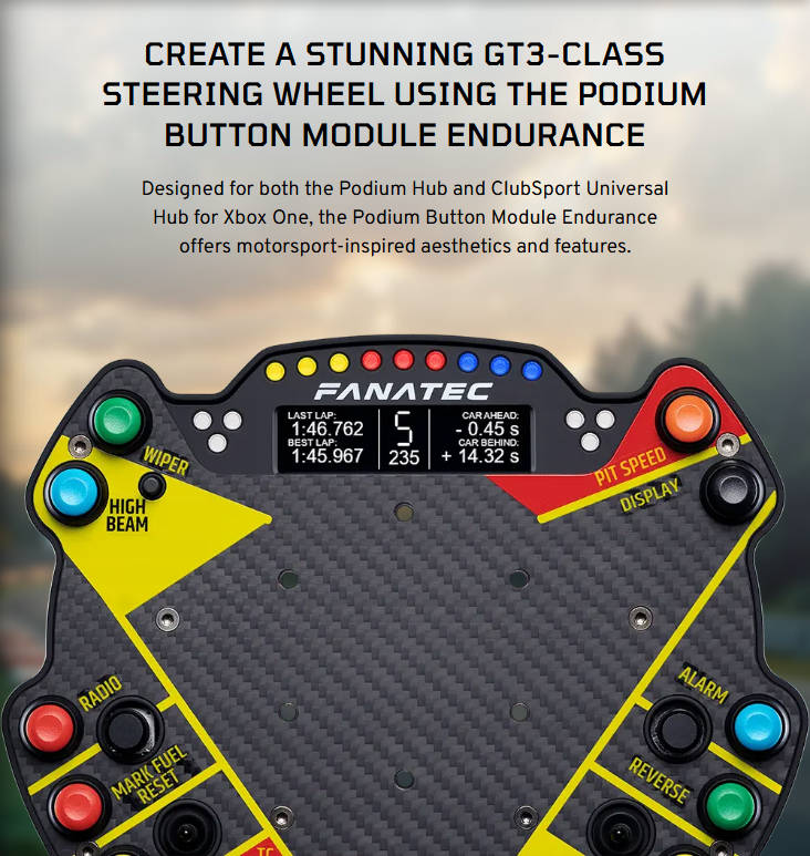 Fanatec Podium Button Module Endurance - P_BME