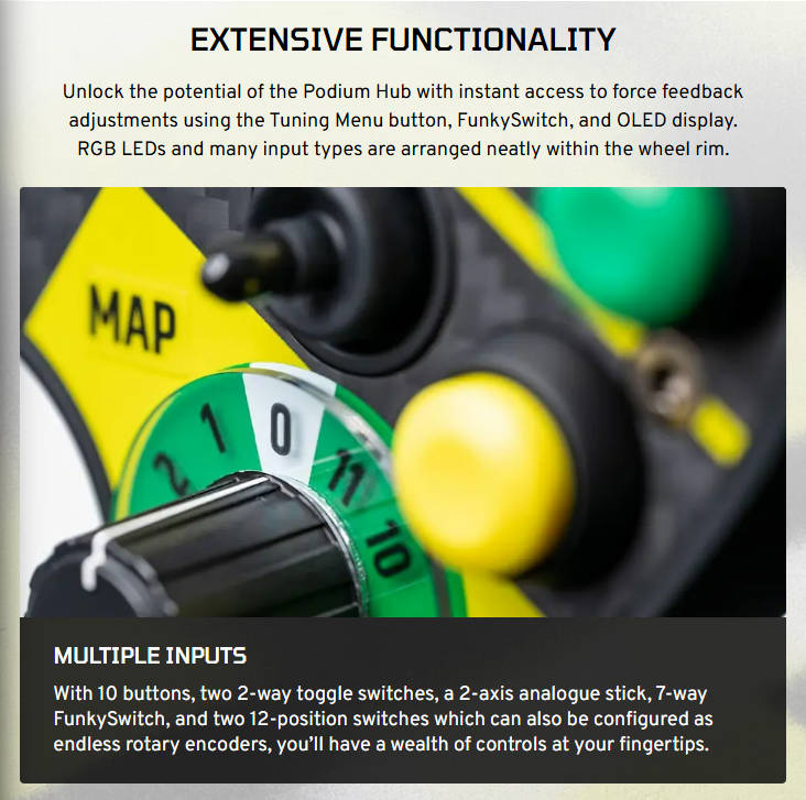 Fanatec Podium Button Module Endurance - P_BME