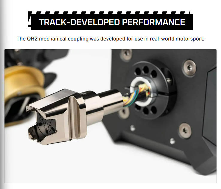 Fanatec QR2 Base Side (Type-M) - QR2_BS_M