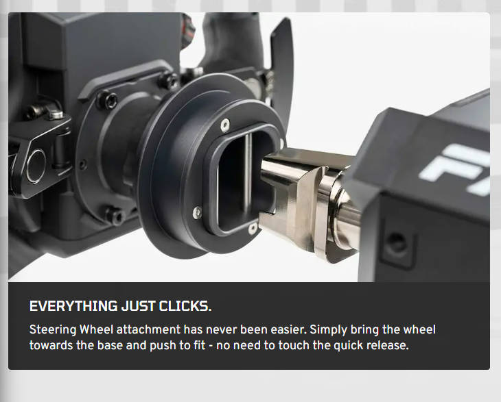 Fanatec QR2 Base Side (Type-M) - QR2_BS_M