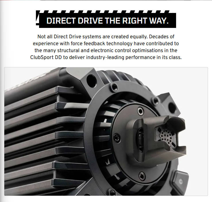 Fanatec ClubSport DD - 12Nm - CS_DD_US
