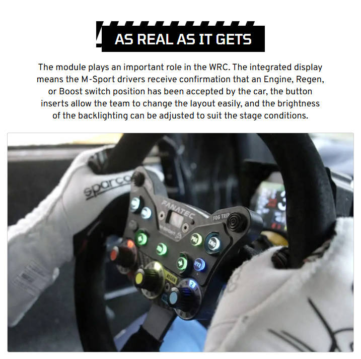 Fanatec Podium Button Module Rally - P_BM_R