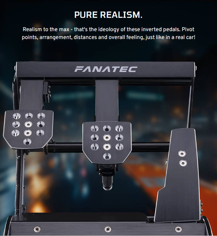 Fanatec ClubSport Pedals V3 inverted - CSP_V3I