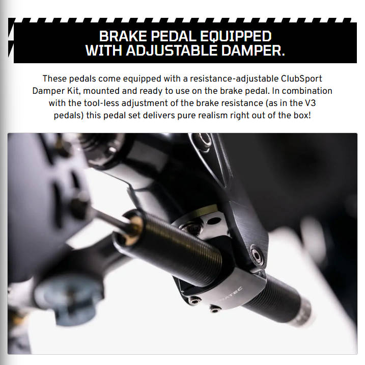 Fanatec ClubSport Pedals V3 inverted - CSP_V3I