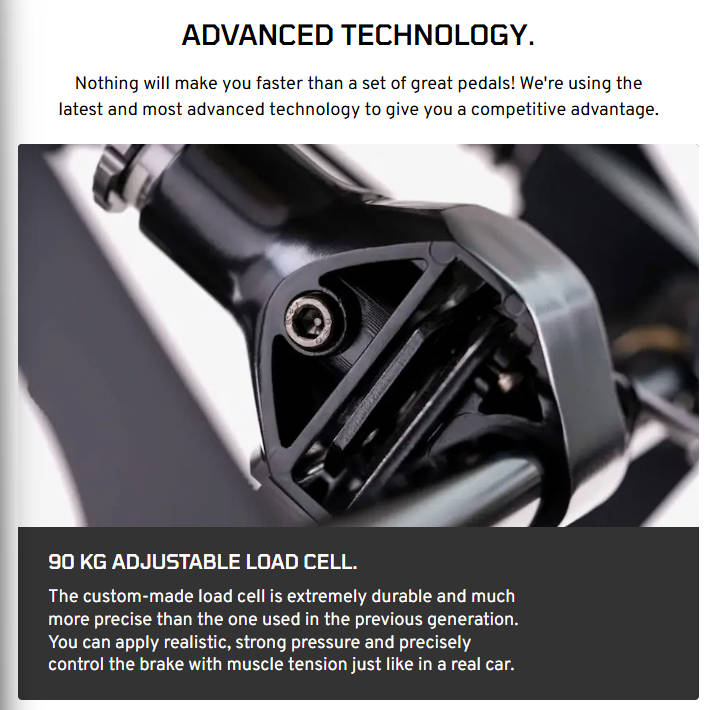 Fanatec ClubSport Pedals V3 inverted - CSP_V3I