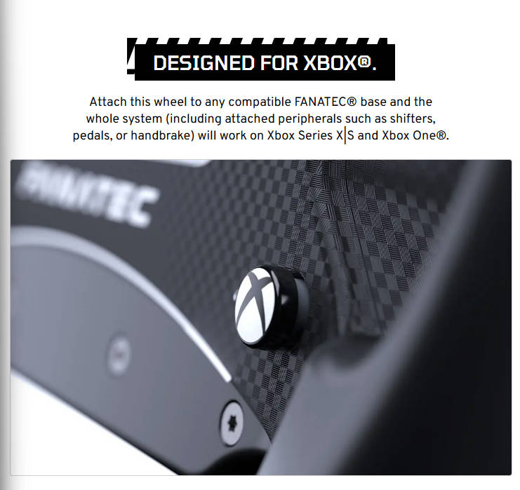 Fanatec CSL Steering Wheel GT3 - PC, PS & Xbox