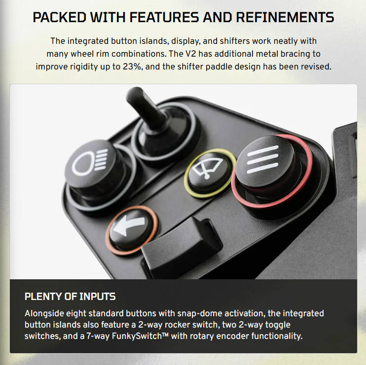 Fanatec CSL Universal Hub V2 + QR2 Lite Wheel-side - PC & PS