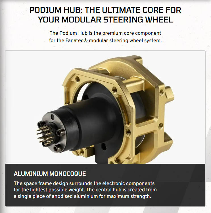 Fanatec Podium Hub - CRD-9020008-WW