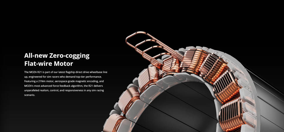 Moza R21 Ultra True Torque Direct Drive Wheel Base - RS091