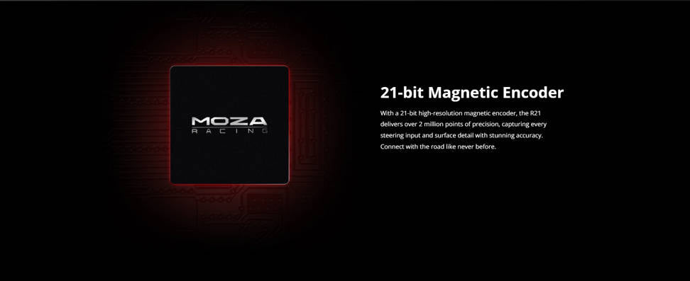 Moza R21 Ultra True Torque Direct Drive Wheel Base - RS091