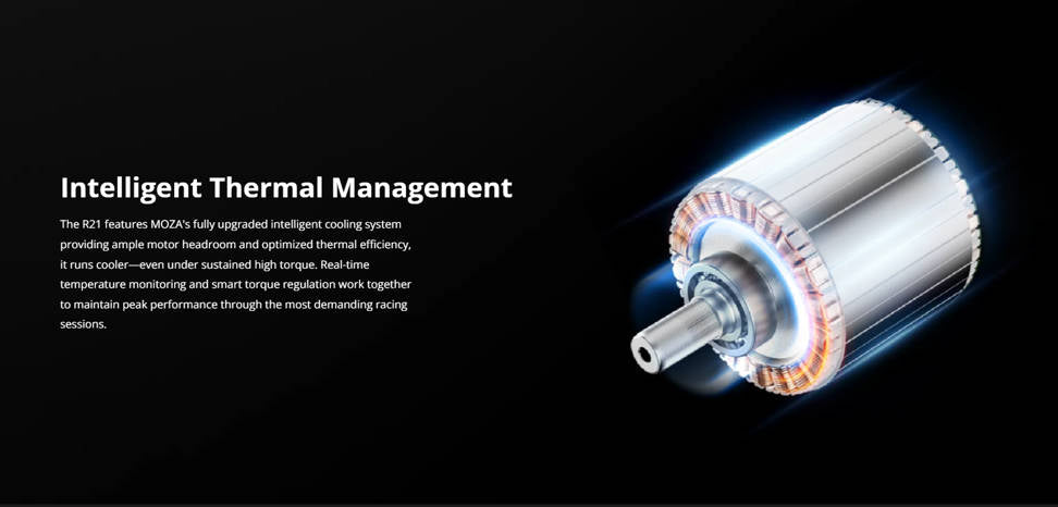 Moza R21 Ultra True Torque Direct Drive Wheel Base - RS091
