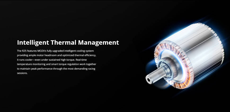 Moza R25 Ultra True Torque Direct Drive Wheel Base - RS091