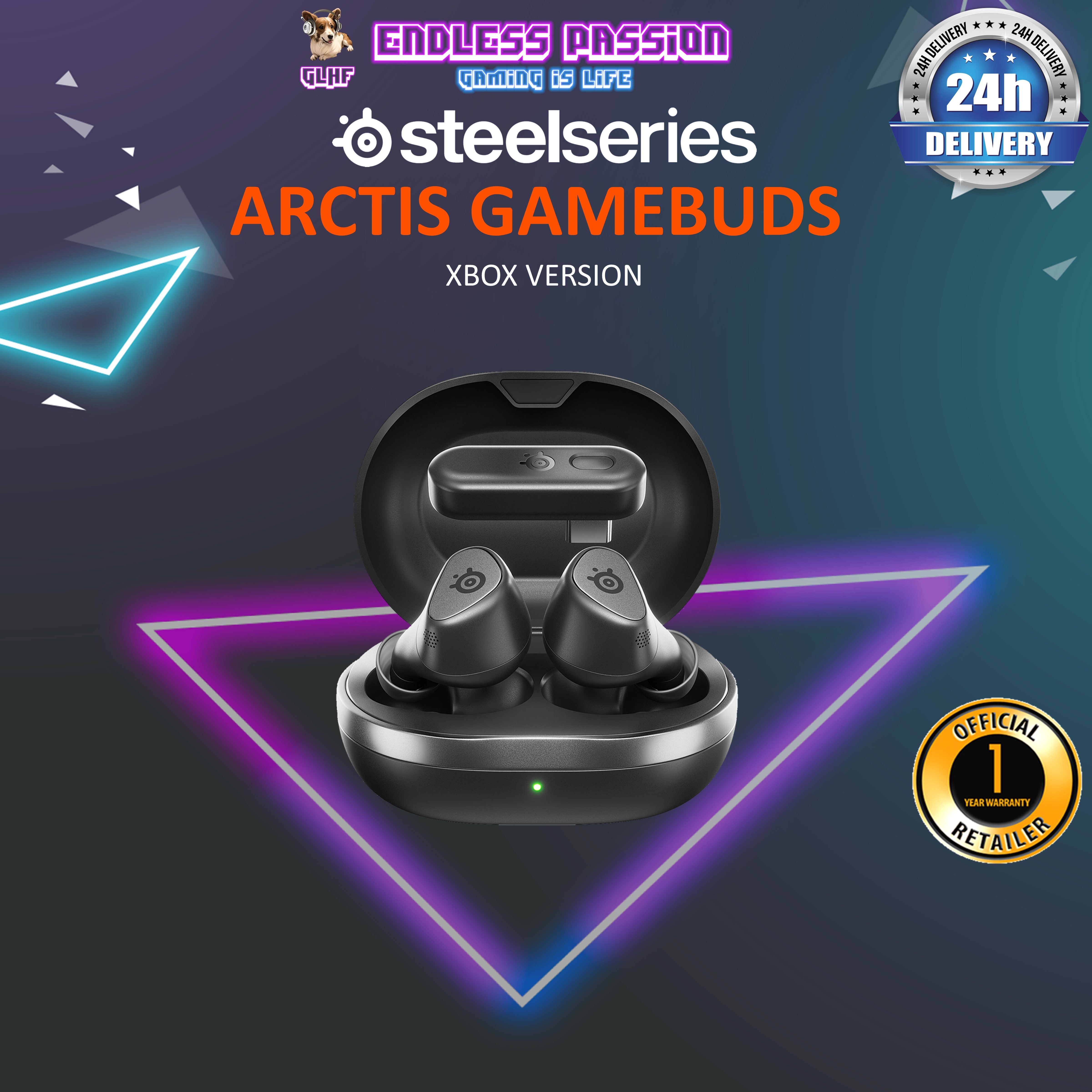 SteelSeries Arctis Gamebuds for Xbox – Endless Passion
