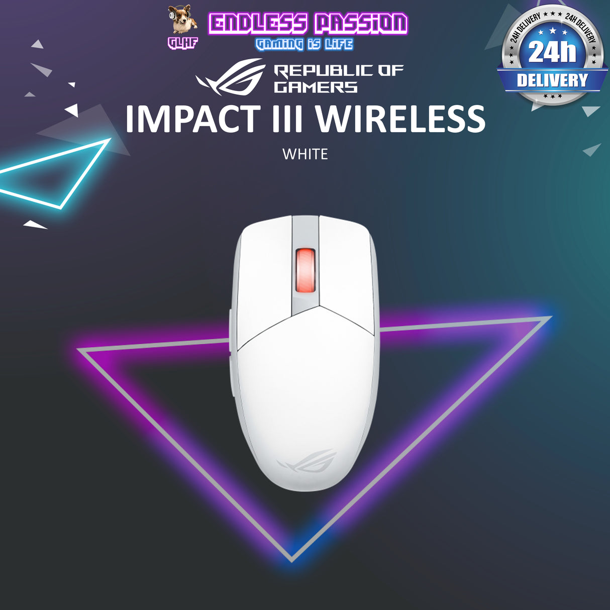 Asus ROG Strix Impact III Wireless Gaming Mouse