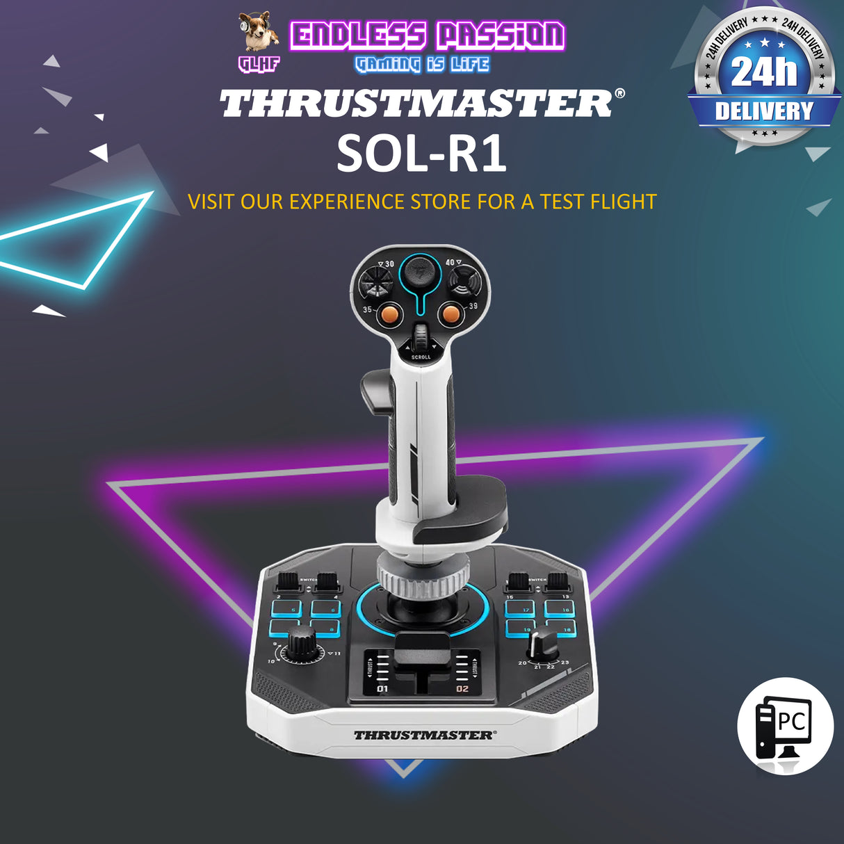 Thrustmaster SOL-R 1 Flightstick