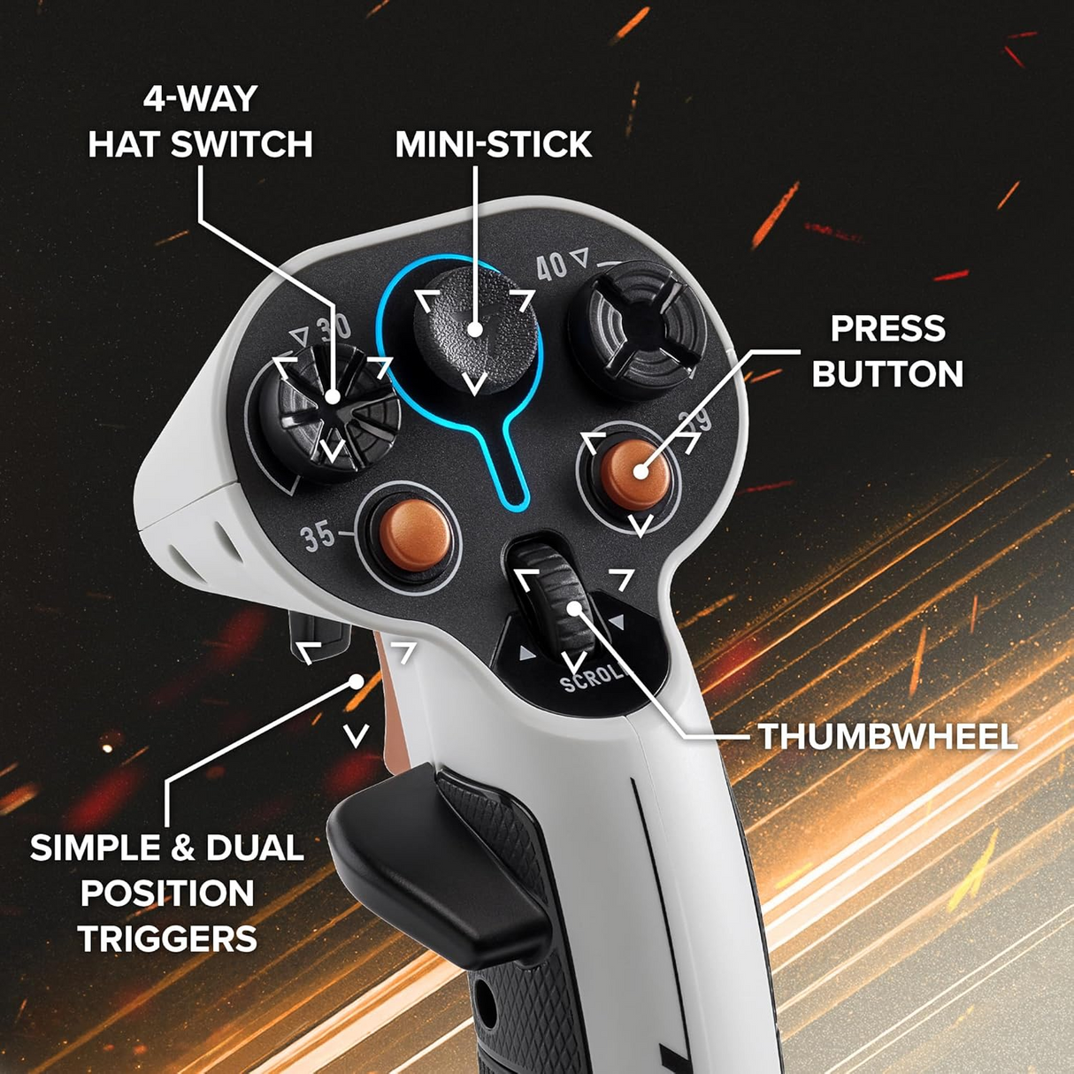 Thrustmaster SOL-R 2 HOSAS (Hands On Stick And Stick)
