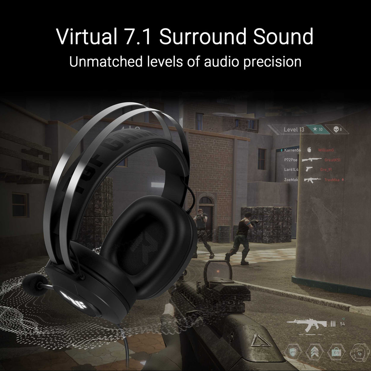 Asus TUF H1 Gen II 7.1 Surround Gaming Headset