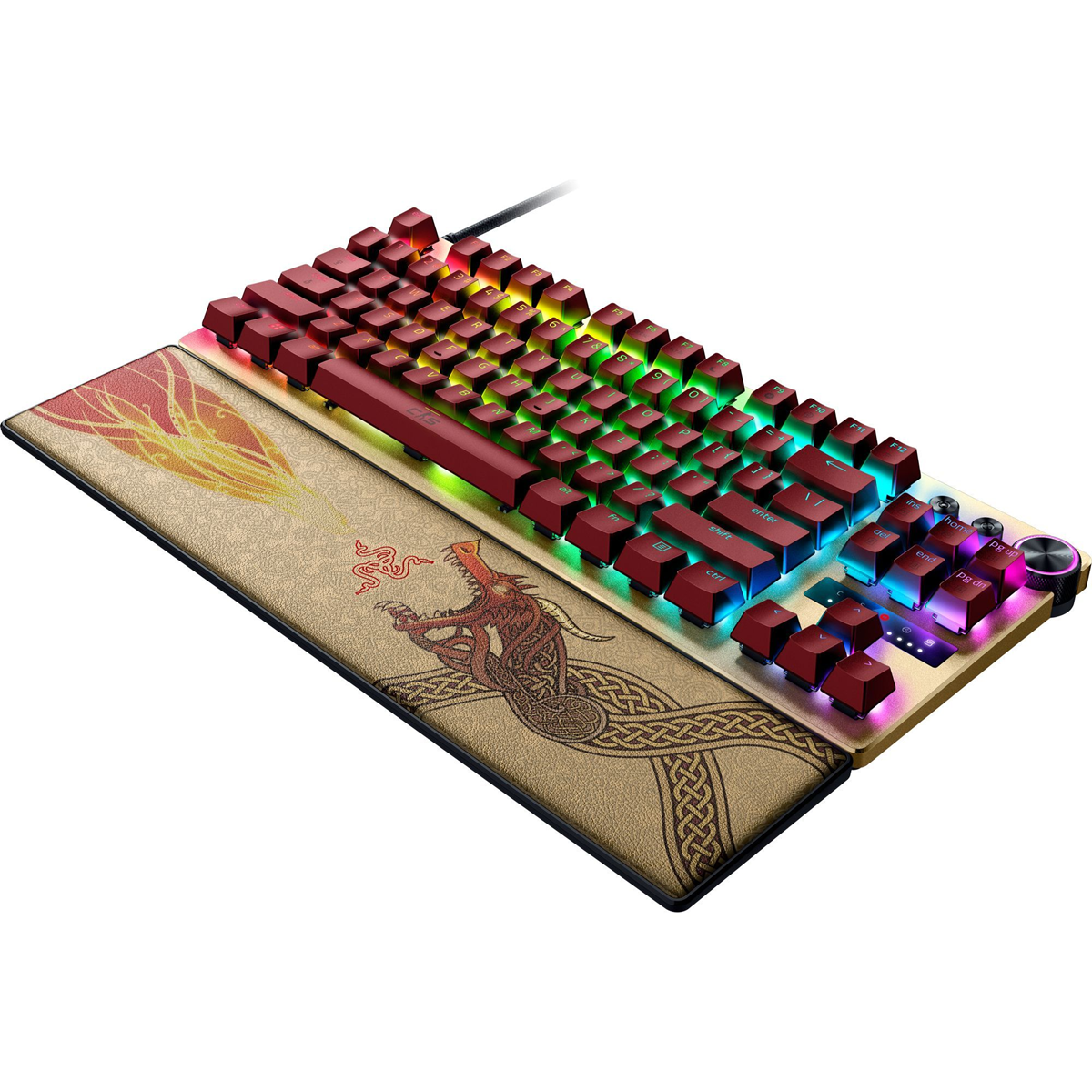 Razer Huntsman V3 Pro Tenkeyless - Tenkeyless Analog Optical Esports Keyboard US Layout - Counter-Strike 2 Edition - FRML Packaging