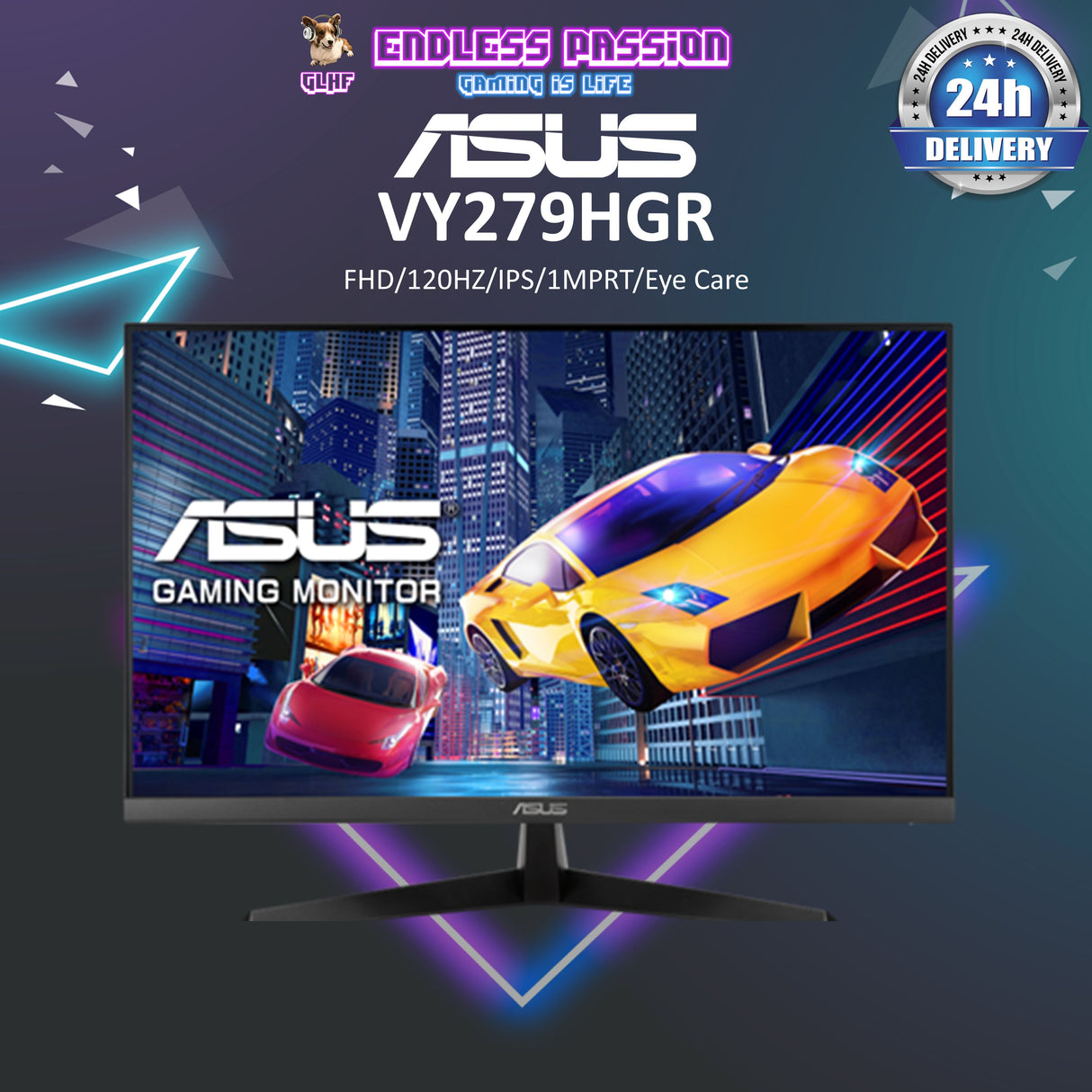 ASUS VY279HGR Eye Care Gaming Monitor
