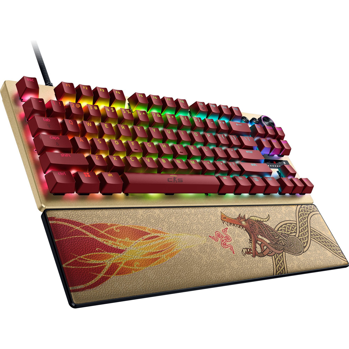 Razer Huntsman V3 Pro Tenkeyless - Tenkeyless Analog Optical Esports Keyboard US Layout - Counter-Strike 2 Edition - FRML Packaging