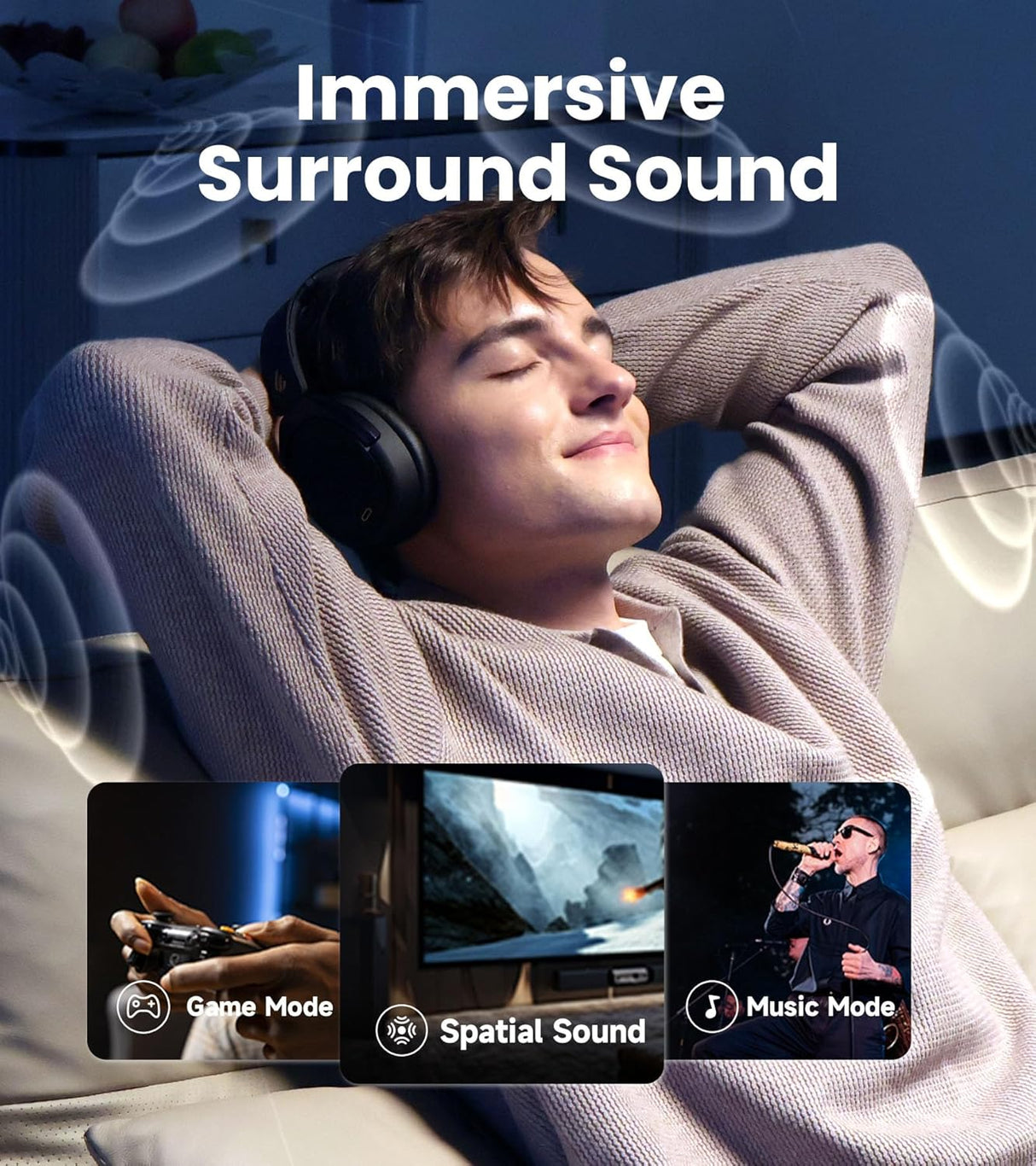 Edifier WH950NB (2025) Hybrid Active Noise Cancelling Wireless Headphones