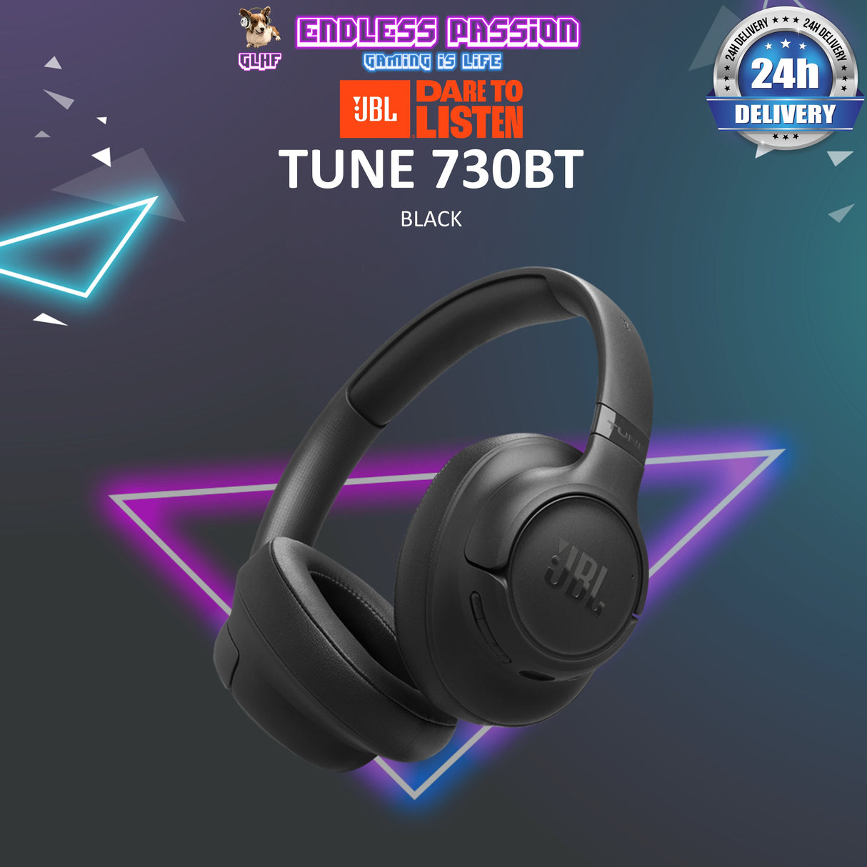 JBL Tune730 BT Over-Ear Wireless Headphone