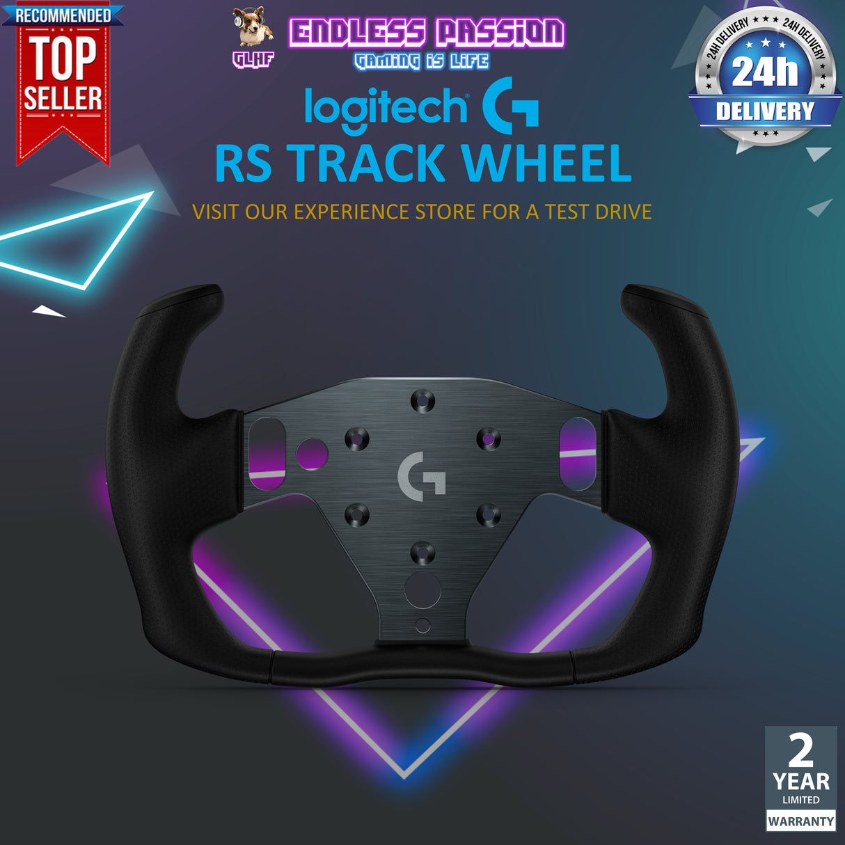 Logitech G RS Track Wheel Add-on