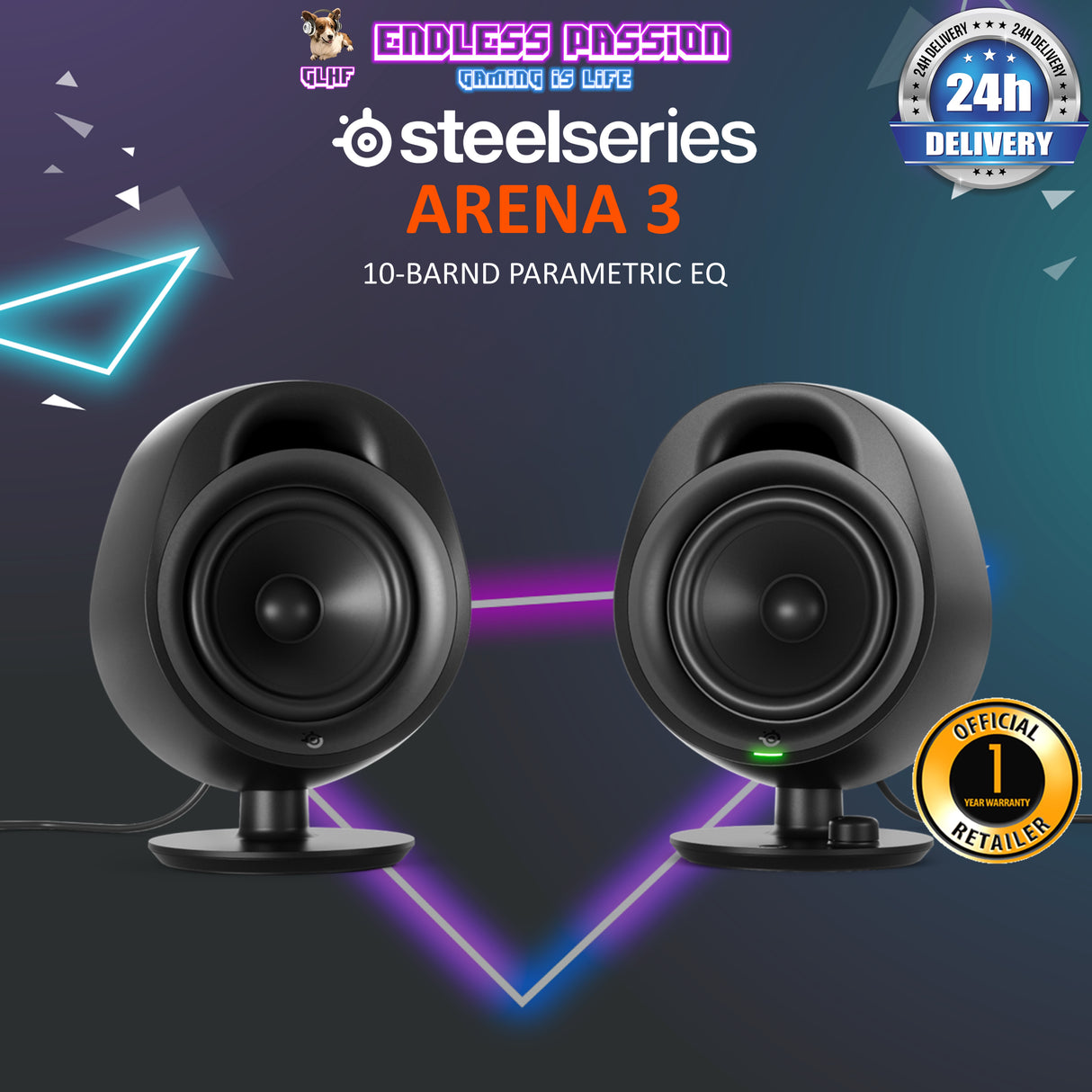 SteelSeries Arena 3 Gaming Speaker