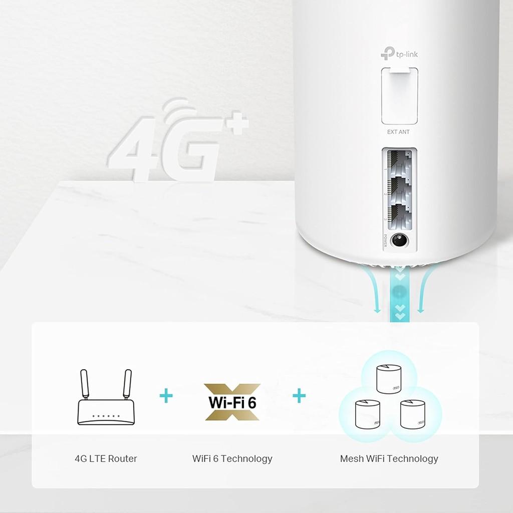TP-Link Deco X20-4G 4G+ AX1800 Whole Home Mesh WiFi 6 Gateway