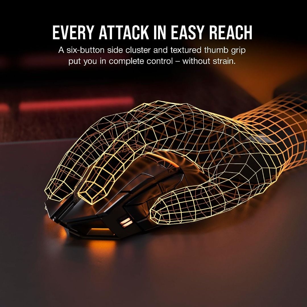 Corsair DARKSTAR Wireless MMO/MOBA Gaming Mouse