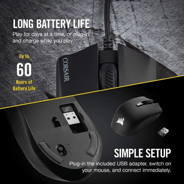Corsair Harpoon RGB Wireless Gaming Mouse